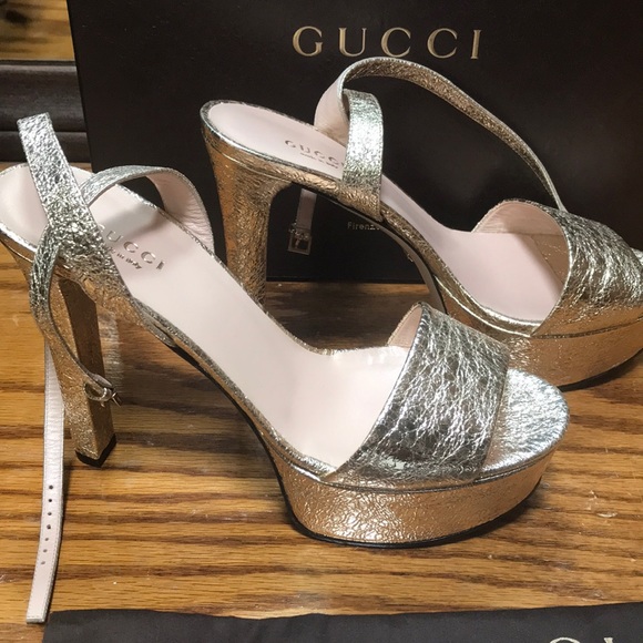 Gucci shoe Gold color size 39 - Picture 3 of 5